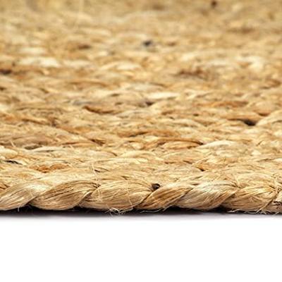VidaXL Placemats 6 st rond 38 cm jute natuurlijk VidaXL Placemats 6 st rond 38 cm jute natuurlijk