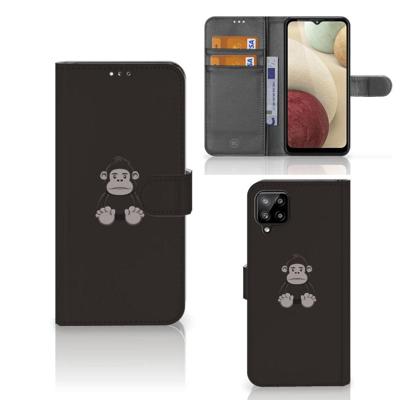 Samsung Galaxy A12 Leuk Hoesje Gorilla | Portemonnee hoesje