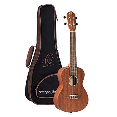 Ortega RFU11S concert ukelele naturel met tas