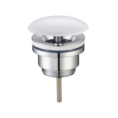 Wiesbaden Vaste Waste Niet Afsluitbaar 5/4 Keramisch Wit