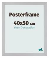Posterlijst 40x50cm Zilver Mat MDF Parma - thumbnail