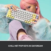 Logitech POP Keys Wireless Mechanical Keyboard With Emoji Keys toetsenbord Universeel Bluetooth QWERTY Engels Muntkleur - thumbnail