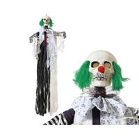 BigBuy Home Halloween-decoratie clown 160 x 116 cm - thumbnail