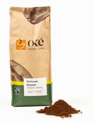 Oké koffie, gemalen, pak van 250 g, Fairtrade Dessert