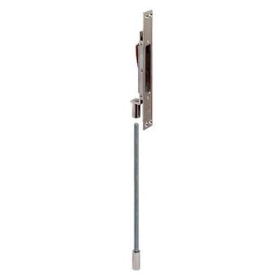 Lips 5172 Kantschuif | voor metalen deuren | voorplaat RVS rechthoekig | stang lengte 218mm | sluitplaat SPT 5160 R | DR 1+2+3+4 | 25 x 200 mm -