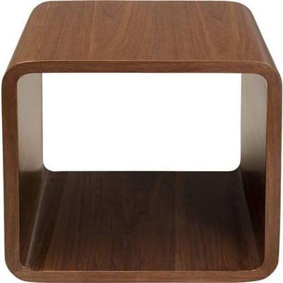 Kare Lounge Cube MDF Walnut Kare Lounge Cube MDF Walnut