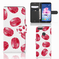 Huawei P Smart Book Cover Pink Macarons - thumbnail