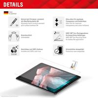 Displex Tablet glas (9H) voor Samsung Galaxy Tab A9, eco-montageframe L-vorm, onbreekbaar, ultradun, onzichtbaar - thumbnail