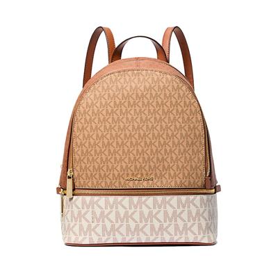 Casual Rugtas Michael Kors 35S5GRAB6V-CAMEL-MULTI Bruin 27 x 26 x 14 cm