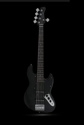 Sire Marcus Miller V3P 5-String Black Satin 5-snarige elektrische basgitaar