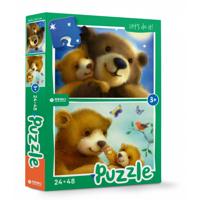 Rebo legpuzzel 24 + 48 stukjes - Bear fa - thumbnail
