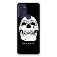 Silicone Back Case Motorola Moto G60s Skull Eyes - thumbnail