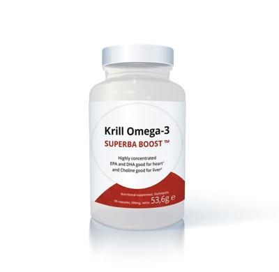 Krill olie omega-3 590mg 90 Softgels