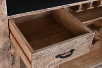 Barmeubel Home ESPRIT Bruin Zwart Natuurlijk 152 x 61 x 107 cm BAR - thumbnail