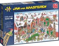 Jan van Haasteren - Huis van de Kerstman Puzzel 5000 stukjes - thumbnail