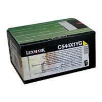 Lexmark C544, C546, X544, X546 4K gele retourpr. cartr. - thumbnail