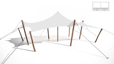 Stretchtent 6x8 wit feesttent Nomadik Stretch - Nomadik stretch