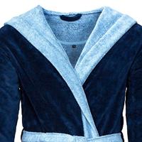 Vossen Vossen Badjas Poppy winternight/steelblue XL - thumbnail