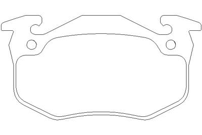 Remblokken set 2097401 Remblokken set 2097401