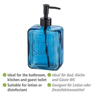 Wenko Zeeppomp - glas - blauw - 550 ml Wenko Zeeppomp - glas - blauw - 550 ml