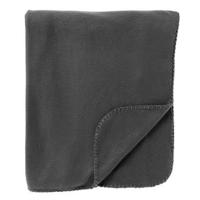 Dutch Decor Plaid 150x200 cm - PABLO - fleece terrasplaid - antraciet - thumbnail