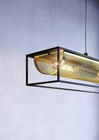 Eglo Landelijke hanglampNohales zwart met goud - 43788 - thumbnail