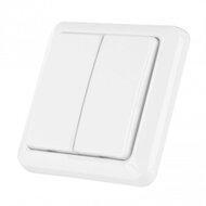 KlikAanKlikUit AWST8802 Draadloze Dubbele Wandschakelaar - thumbnail