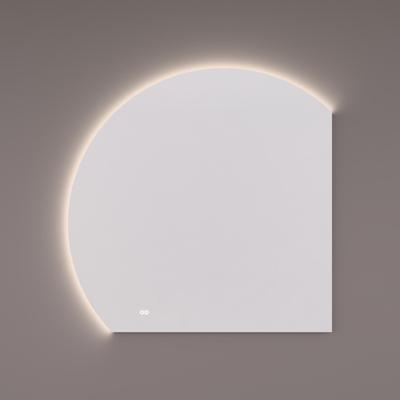 Spiegel Hipp Design SPV ML Rond Links 120x100 cm Met Verlichting Incl. Spiegelverwarming Spiegel Hipp Design SPV ML Rond Links 120x100 cm Met Verlichting Incl. Spiegelverwarming