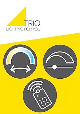 Trio Led plafonnièreMita 50cm bij 50cm - 629219331