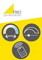 Trio PlafonnièreYava 60cm zwart - 672310232 - thumbnail
