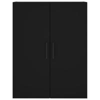 Hangkast 69,5x34x90 cm zwart - thumbnail