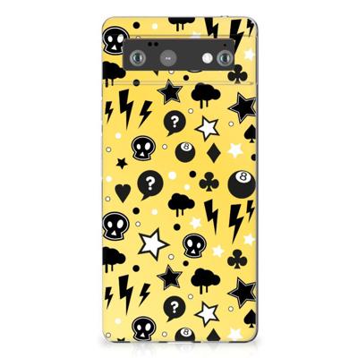 Silicone Back Case Google Pixel 6 Punk Geel Silicone Back Case Google Pixel 6 Punk Geel