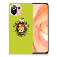 Xiaomi Mi 11 Lite | 11 Lite 5G NE Telefoonhoesje met Naam Doggy Biscuit - thumbnail
