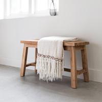 MUST Living Halbank 'Trinity' Teakhout, kleur Naturel - thumbnail