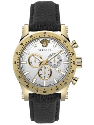 Versace VEV800319 Sporty heren horloge chronograaf 44 mm