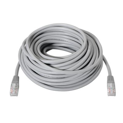 AISENS A135 – 0236 – doucheslang RJ45 patchkabel (20 m, 10/100/1000 Mbit/s, switch/router/modem/patchpaneel/patchveld/access point/champs) grijs