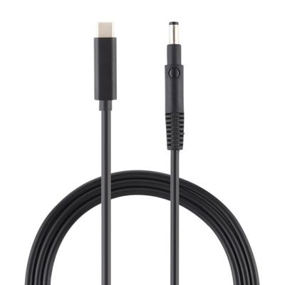 USB-C/type-C naar 4 8 x 1.7 mm laptop voeding oplaadkabel kabel lengte: ongeveer 1.5 m