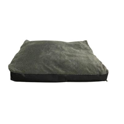 Topmast Blokkussen 100 x 70 x 10 cm Fleece Jaquard grijs - Zachte vulling Topmast Blokkussen 100 x 70 x 10 cm Fleece Jaquard grijs - Zachte vulling