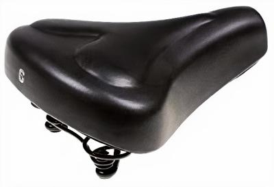 Selle Comfort zadel 261 hartje smart foam zwart