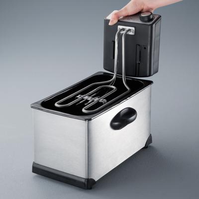 Severin FR 2431 Frituurpan 3 l 2000 W Oververhittingsbeveiliging RVS (geborsteld) Severin FR 2431 Frituurpan 3 l 2000 W Oververhittingsbeveiliging RVS (geborsteld)