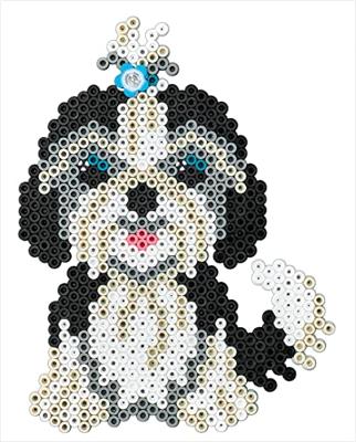 Hama strijkkralenset - honden, 4000st.