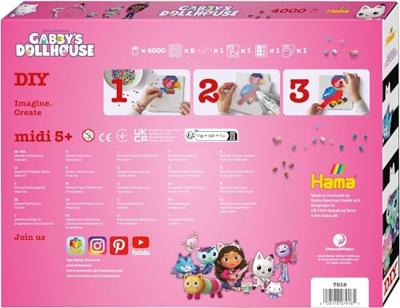 Hama strijkkralen giftset Gabby's Poppenhuis - 4000-delig