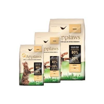APPLAWS Chicken - droog kattenvoer - 2kg
