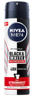 Nivea Men deodorant spray black & white max protection 150 Milliliter - thumbnail