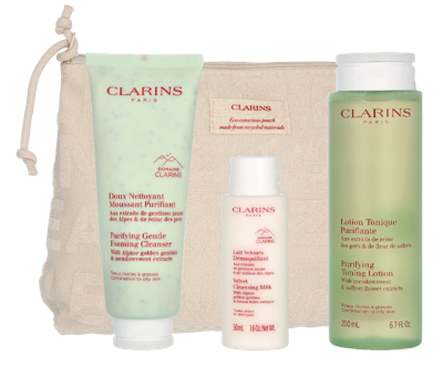Clarins Cleansing Combination Set 375 ml
