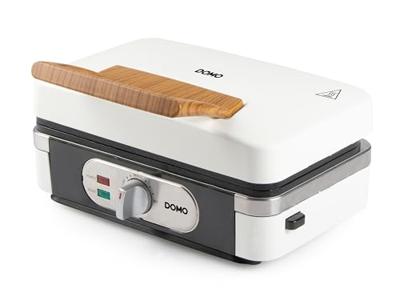 3-in-1 apparaat - DOMO - DO9277C - Croque - wafel - grill - 1100 W - Wit - thumbnail