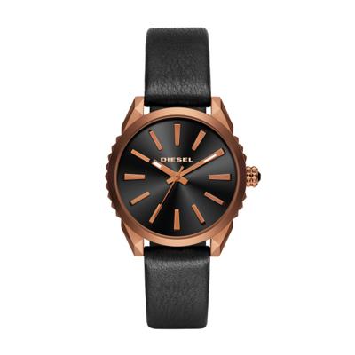 Horlogeband Diesel DZ5559 Leder Zwart 18mm Horlogeband Diesel DZ5559 Leder Zwart 18mm
