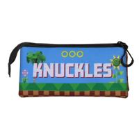 Sonic - The Hedgehog Triple Pencil case SEGA Greenhill Multicolour - thumbnail