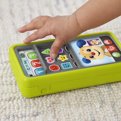 Fisher Price 2in1 Slepen en Leren Smartphone + Licht en Geluid