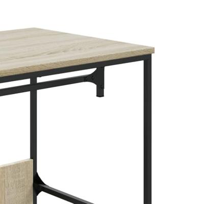 Kledingkast 90x50x180 cm bewerkt hout sonoma eikenkleurig